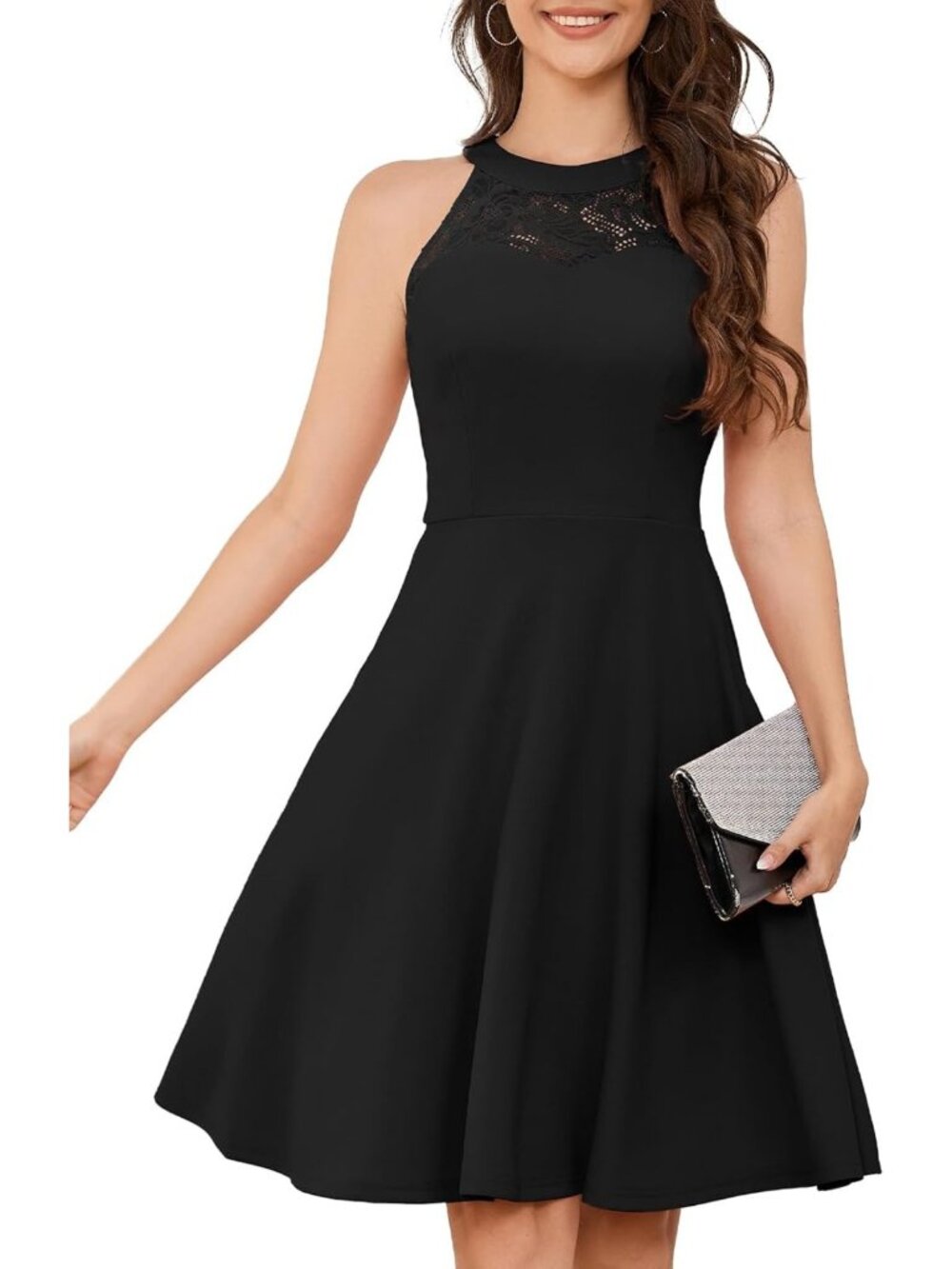 Chic Halter Cocktail Dress for Teens | Short Prom & Homecoming Dress, Stylish
